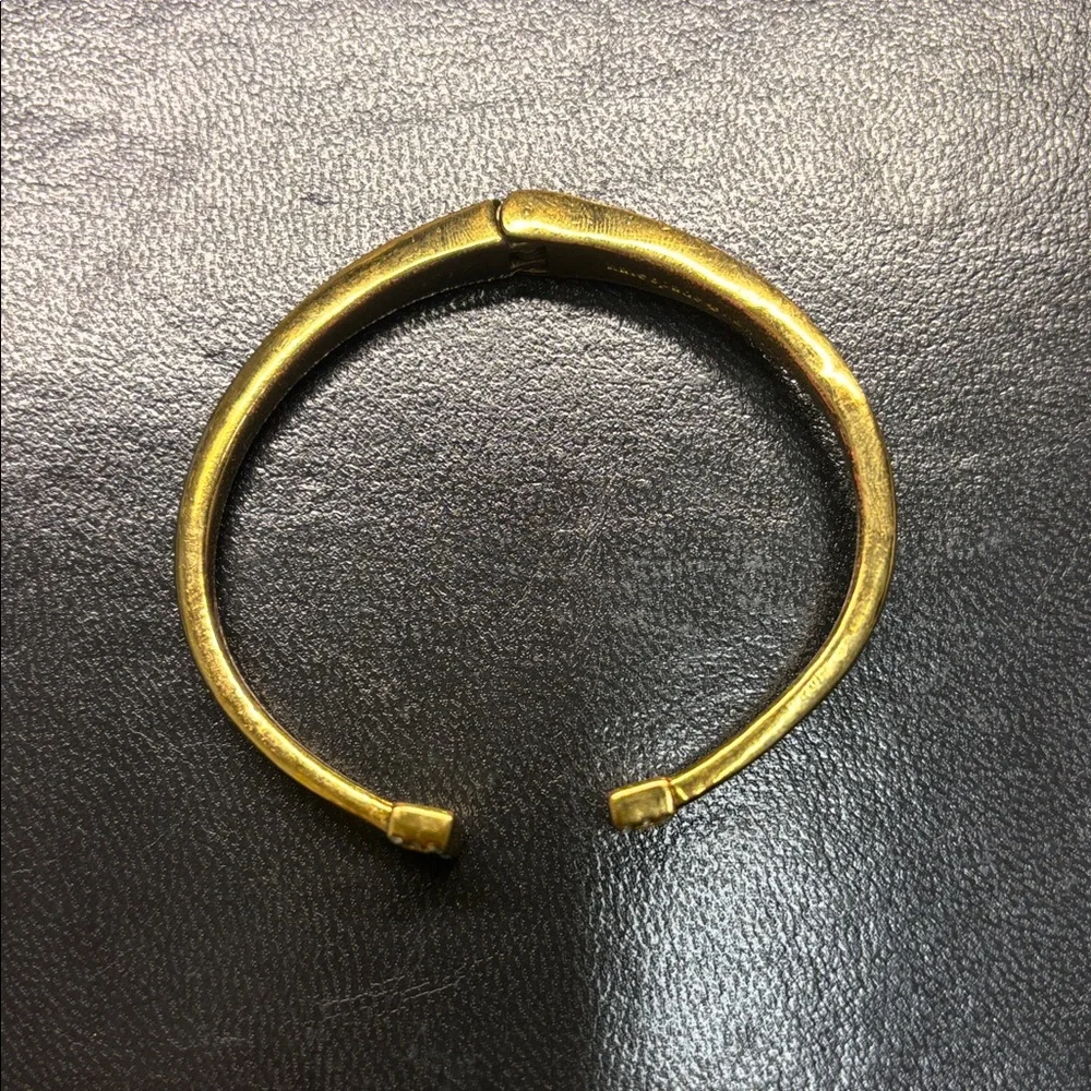 Kate Spade Raising The Bar gold tone bangle